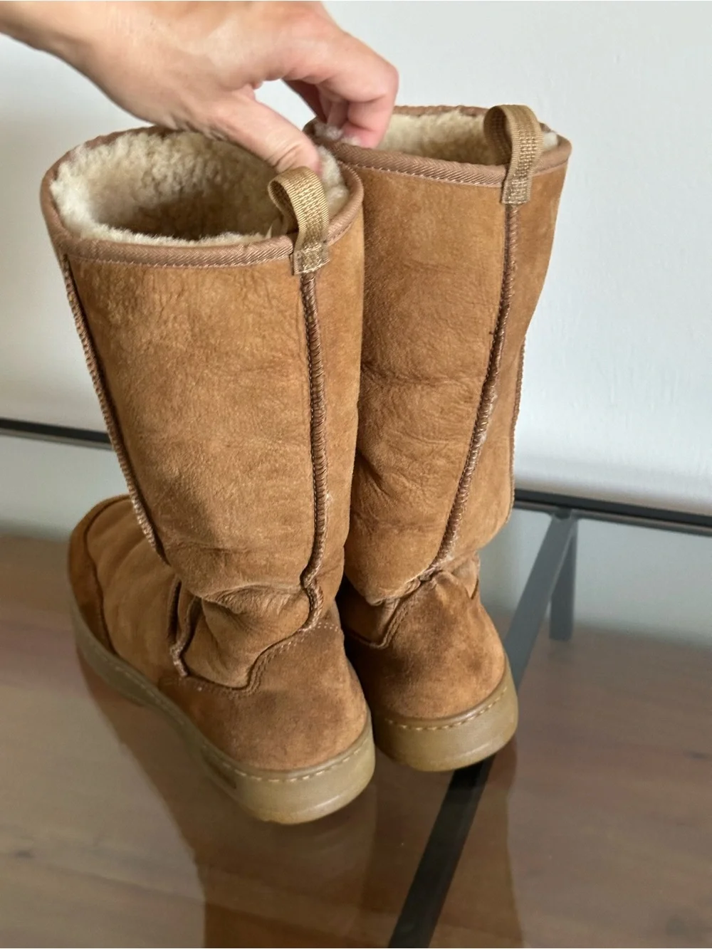 L.L.Bean Wicked Good Lodge Pull On Boots Size 8 Medium
